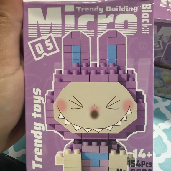 Labubu | Toys | Labubu Micro Blocks 6 Different Shapes Collect Them All ...